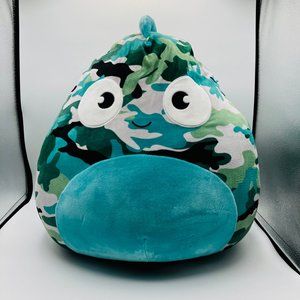 Squishmallow 16" Chameleon Camo Calais Green Plush Toy Soft Squishy